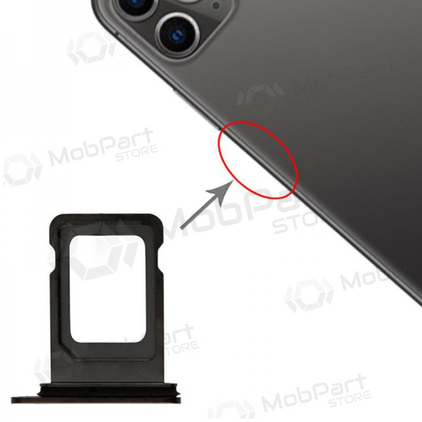 Apple iPhone 11 Pro / 11 Pro Max Porta SIM grigio (space grey) Apple iPhone 11 Pro / 11 Pro Max Porta SIM grigio (space grey)