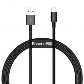 USB cavo Baseus Superior Type-C 66W 1.0m (nero) CATYS-01