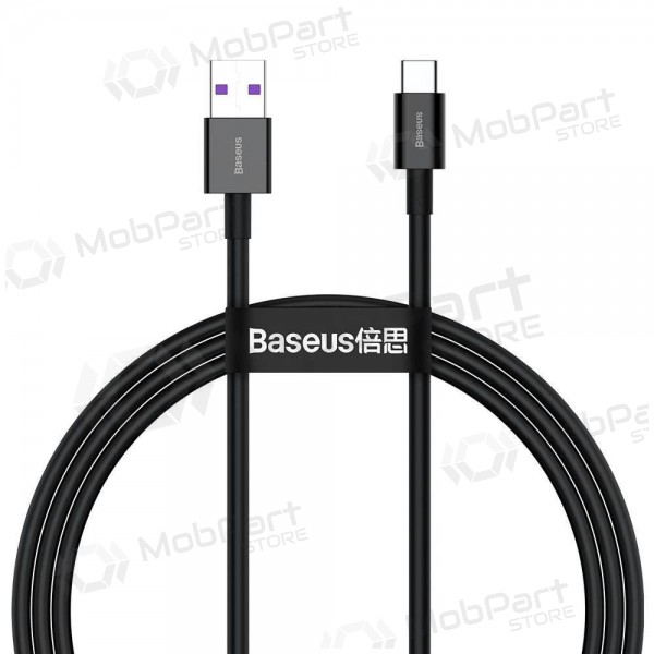 USB cavo Baseus Superior Type-C 66W 1.0m (nero) CATYS-01