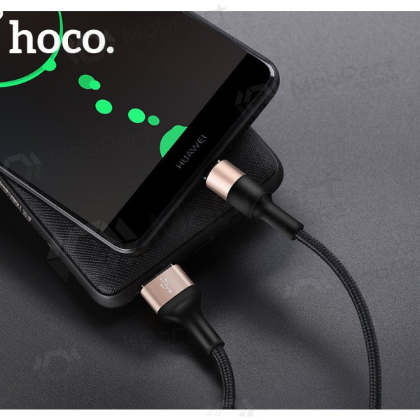 USB cavo Hoco X26 Type-C 1.0m (nero / d'oro)
