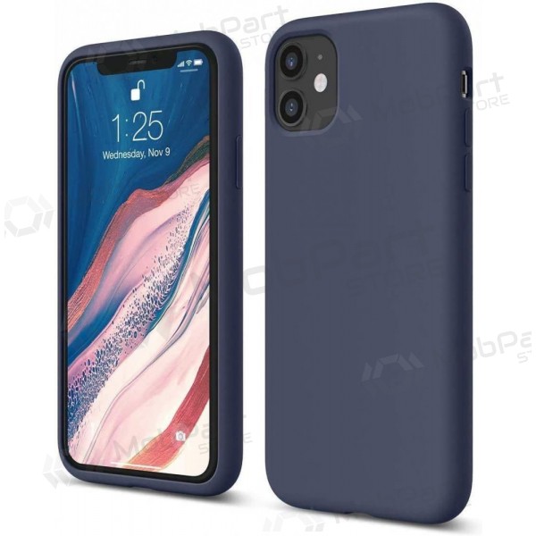 Samsung Galaxy S26+ custodia - Liquid Silicone 1.5mm (blu scuro)