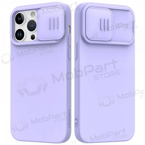 Apple iPhone 14 Pro custodia „Nillkin Silicone“ (šviesiai viola) Apple iPhone 14 Pro custodia „Nillkin Silicone“ (šviesiai viola)