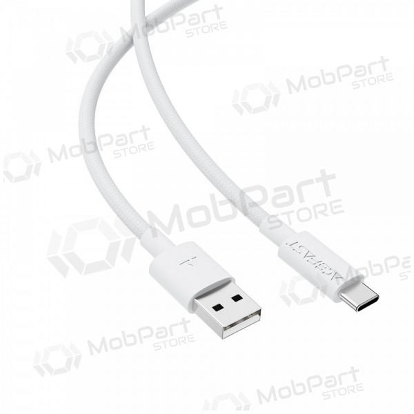 USB cavo Acefast C18-04 USB-A to USB-C 1.2m bianca
