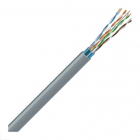 Cavo di rete LAN ECG FTP 6 (per interni, schermato, PVC, 305 m, Eca, 24 AWG/0.54 mm)