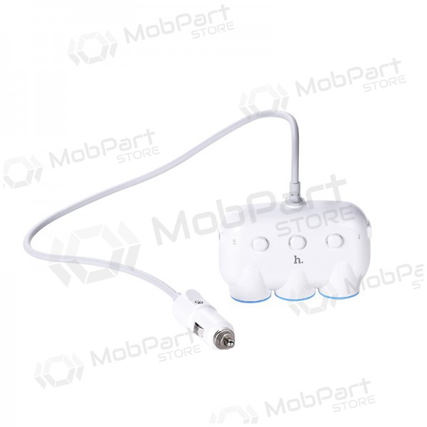 Caricatore per auto - šakotuvas Hoco C1 2xUSB 3xconnector (3.1A) Caricatore per auto - šakotuvas Hoco C1 2xUSB 3xconnector (3.1A)