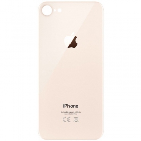 Apple iPhone 8 coperchio batteria posteriore (d'oro) (bigger hole for camera)