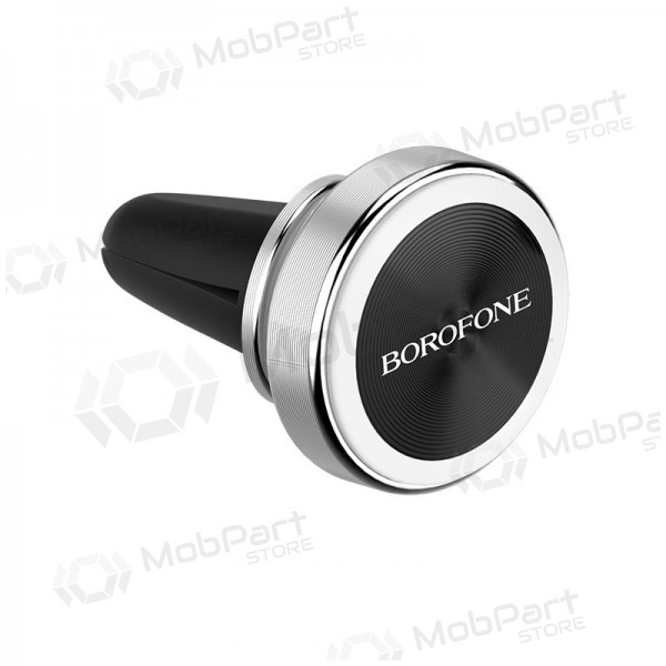 Automobilinis universale telefono laikiklis Borofone BH6, tvirtinamas ant ventiliacijos grotelių, magnetinis, nero Automobilinis universale telefono laikiklis Borofone BH6, tvirtinamas ant ventiliacijos grotelių, magnetinis, nero