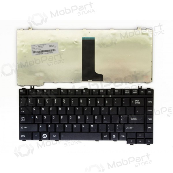 TOSHIBA Satellite: A200, A205, A210, A300, A305, A350, L300, L300D, L305, M200, M205 tastiera TOSHIBA Satellite: A200, A205, A210, A300, A305, A350, L300, L300D, L305, M200, M205 tastiera