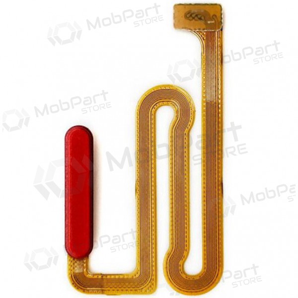 Samsung Galaxy A125 A12 / A127 A12S fingerprint, on / off connettore del pulsante di accensione (rosso) - Premium Samsung Galaxy A125 A12 / A127 A12S fingerprint, on / off connettore del pulsante di accensione (rosso) - Premium