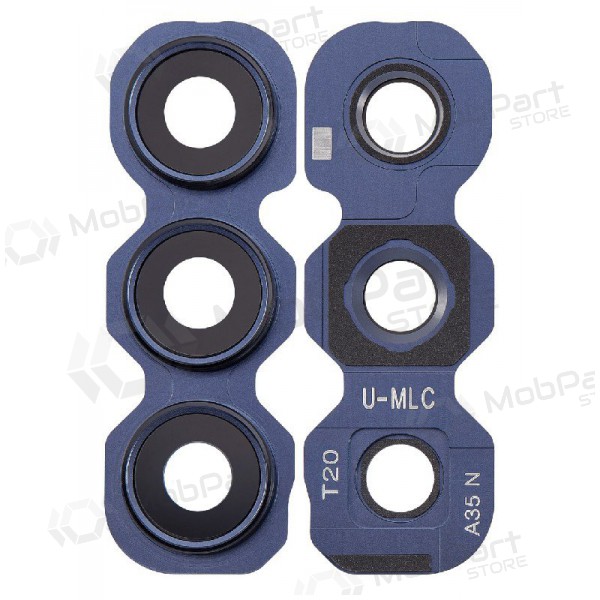 Samsung Galaxy A35 vetro della fotocamera (con una cornice) (Awesome Navy) Samsung Galaxy A35 vetro della fotocamera (con una cornice) (Awesome Navy)