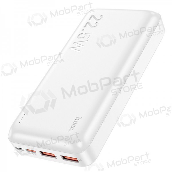 Batteria esterna Power Bank Hoco J101A PD 20W+Quick Charge 3.0 22.5W 20000mAh bianco Batteria esterna Power Bank Hoco J101A PD 20W+Quick Charge 3.0 22.5W 20000mAh bianco