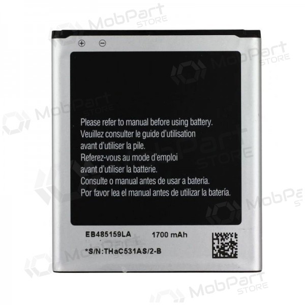 Samsung S7710 Galaxy Xcover 2 (EB485159LA) batteria / accumulatore (1800mAh) Samsung S7710 Galaxy Xcover 2 (EB485159LA) batteria / accumulatore (1800mAh)