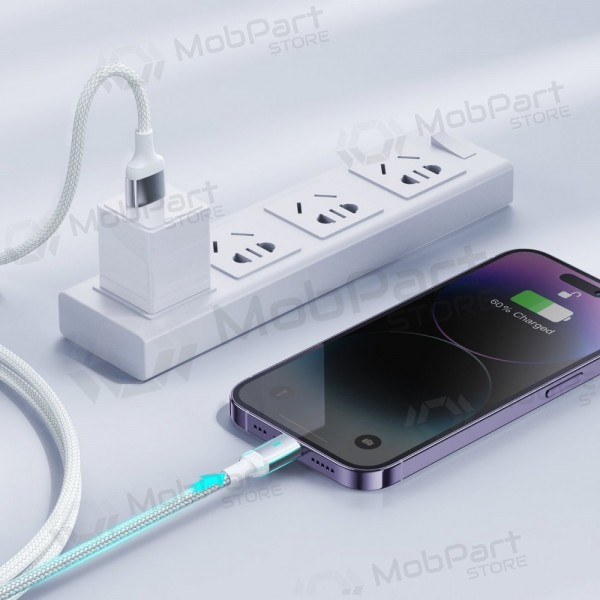 USB cavo Joyroom S-UL012A10 USB to Lightning 2.4A 1.2m bianca