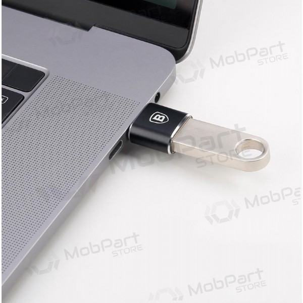 Adattatore Baseus USB-A to Type-C OTG nero CATOTG-01