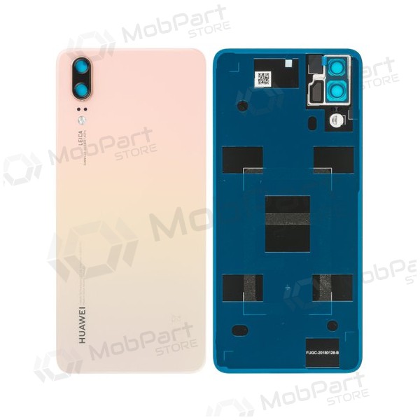 Huawei P20 coperchio batteria posteriore (rosa) (usato grade A, originale) Huawei P20 coperchio batteria posteriore (rosa) (usato grade A, originale)
