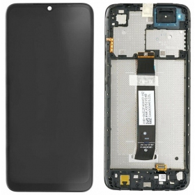 Xiaomi Redmi A2 / A2+ schermo / display (nero) (con una cornice) (originale)