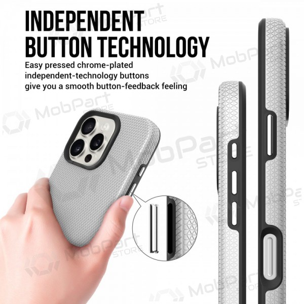 Apple iPhone 13 Pro Max custodia „Perfectionists“ (d'argento)