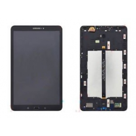 Samsung SM-T580 / T585 Tab A 10.1 (2016) schermo / display (nero) (usato Grade B, originale)