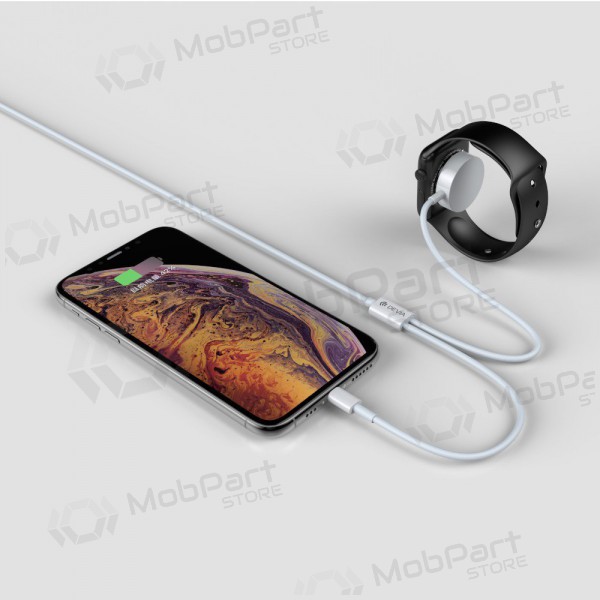 USB cavo Devia Smart 2in1 Lightning+Apple Watch wireless caricatore