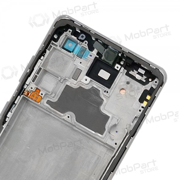 Samsung Galaxy A72 schermo / display (nero) (con una cornice) (originale) Samsung Galaxy A72 schermo / display (nero) (con una cornice) (originale)