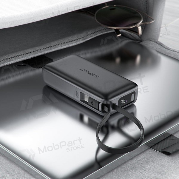 Batteria esterna Power Bank Acefast M7-10000 PD30W With Cable 10000mAh nero