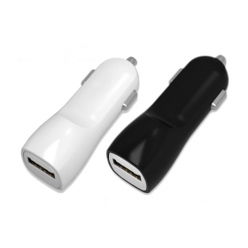 Caricatore automobilinis Tellos USB (dual) (1A+2A) (bianca)