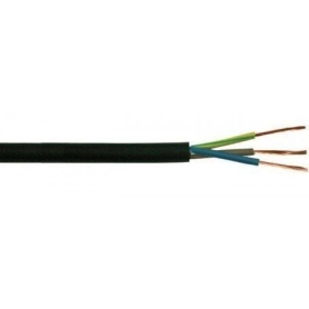 Cavo flessibile Elpar H05RR-F 3x2.5 mm² in rame, gomma 300/500 V.