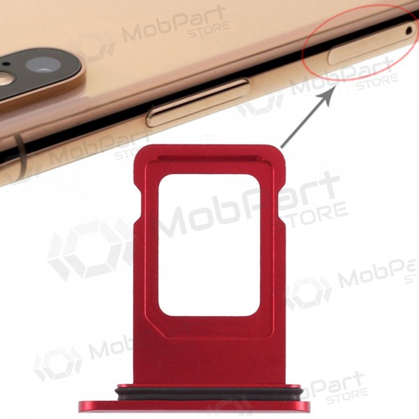 Apple iPhone XR (Dual) Porta SIM (rosso)