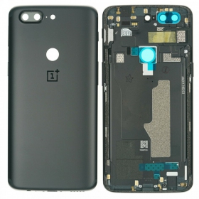 OnePlus 5T coperchio batteria posteriore nero (Midnight Black) (usato grade C, originale)