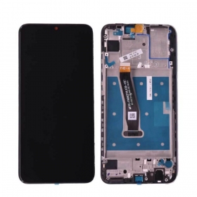 Huawei P Smart 2019 / P Smart Plus 2019 schermo / display (nero) (con una cornice) (Premium)