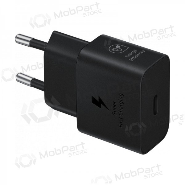 Caricatore originale Samsung EP-T2510NBEGEU 25W nel pacchetto nero