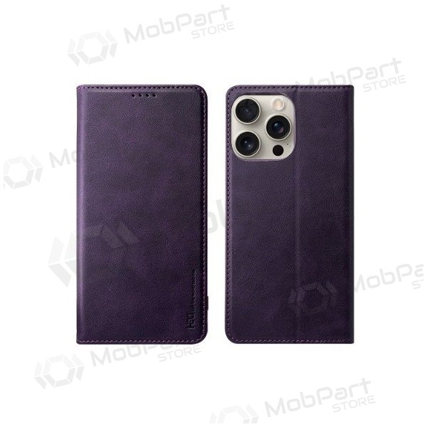 Custodia HDD Magnetic Wallet Case Samsung S901 S22 5G viola