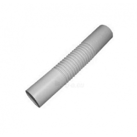 Vamzdelio U-40mm lanksti connettore, grigio (70)