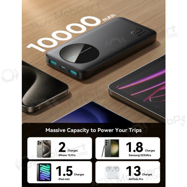 Batteria esterna Power Bank Joyroom JR-PBF12 10000mAh nero Batteria esterna Power Bank Joyroom JR-PBF12 10000mAh nero