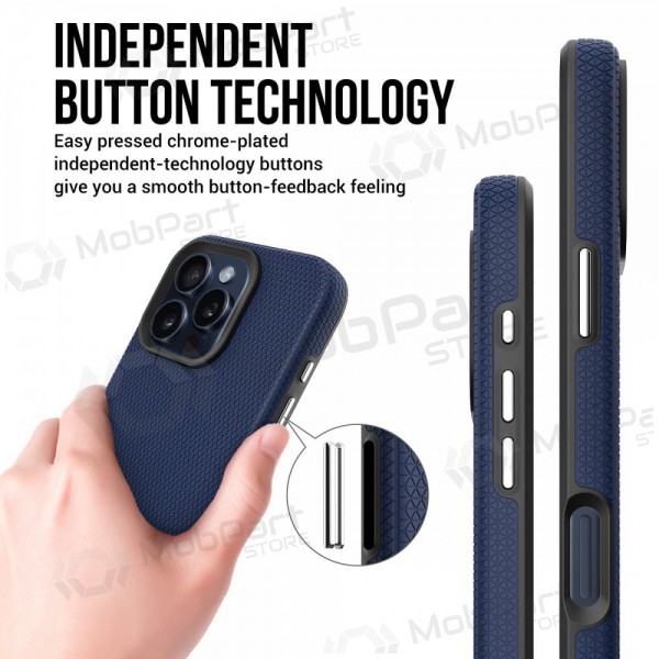 Apple iPhone 13 Pro Max custodia „Perfectionists“ (blu scuro)