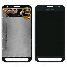 Samsung G715F Galaxy Xcover PRO schermo / display (nero) (service pack) (originale)