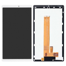 Samsung Galaxy Tab A7 Lite schermo / display (bianca) (originale)