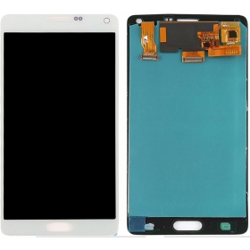 Samsung Galaxy Note 4 schermo / display (bianca) (originale)