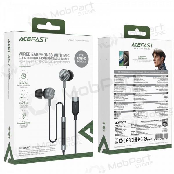 Ausinės Acefast L6 USB-C Ausinės Acefast L6 USB-C