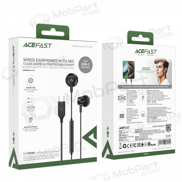 Ausinės Acefast L2 USB-C Ausinės Acefast L2 USB-C