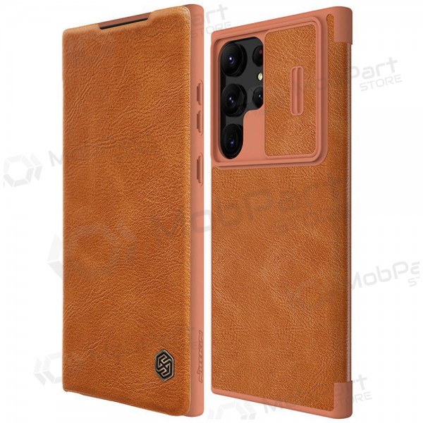 Samsung Galaxy S23 Plus custodia „Nillkin Leather“ (Marrone)