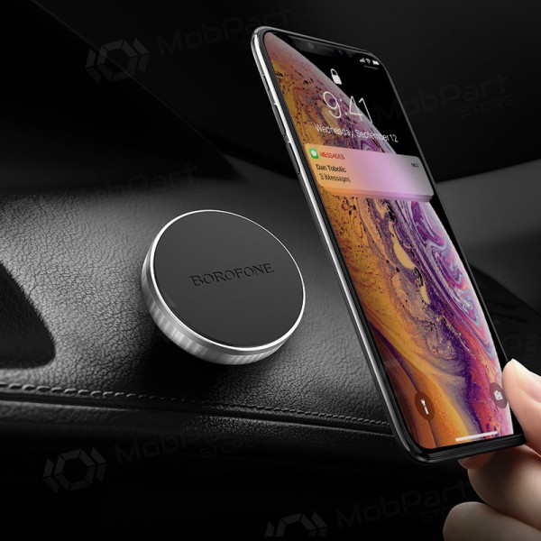 Automobilinis universale telefono laikiklis Borofone BH7 Plane, tvirtinamas ant prietaisų skydelio, magnetinis