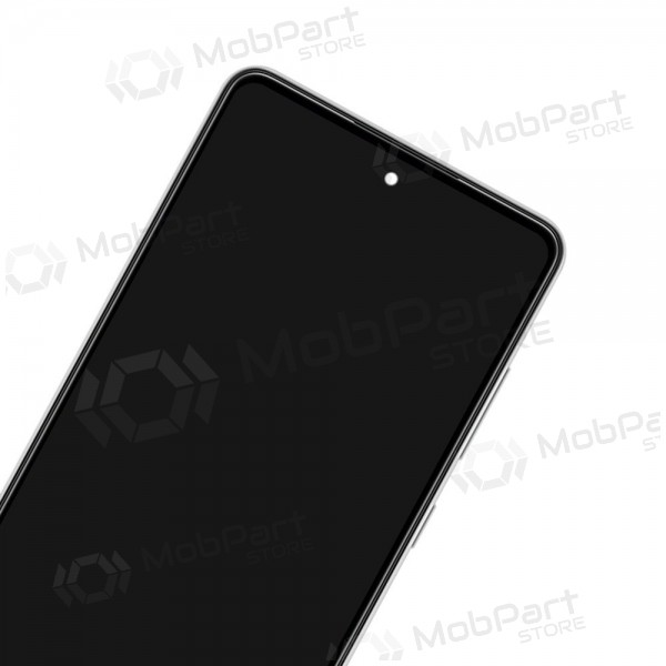 Samsung Galaxy A72 schermo / display (nero) (con una cornice) (originale) Samsung Galaxy A72 schermo / display (nero) (con una cornice) (originale)