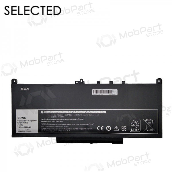 DELL J60J5, 7200mAh batteria del computer portatile, Selected DELL J60J5, 7200mAh batteria del computer portatile, Selected