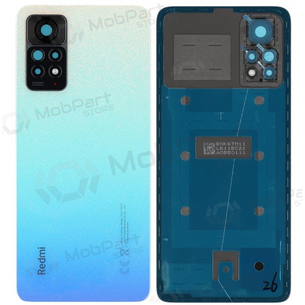 Xiaomi Redmi Note 11 Pro 5G coperchio batteria posteriore (azzurro) (originale) (service pack) Xiaomi Redmi Note 11 Pro 5G coperchio batteria posteriore (azzurro) (originale) (service pack)