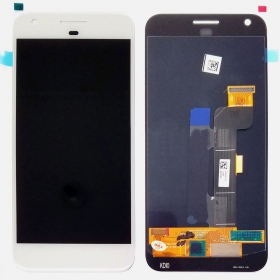Google Pixel XL schermo / display (bianca) (service pack) (originale)