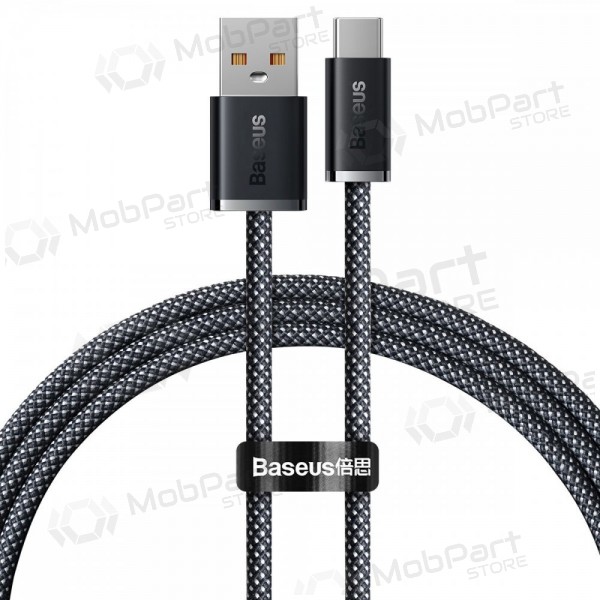 USB cavo Baseus Dynamic 100W USB-A to Type-C 1.0m grigio CALD000616