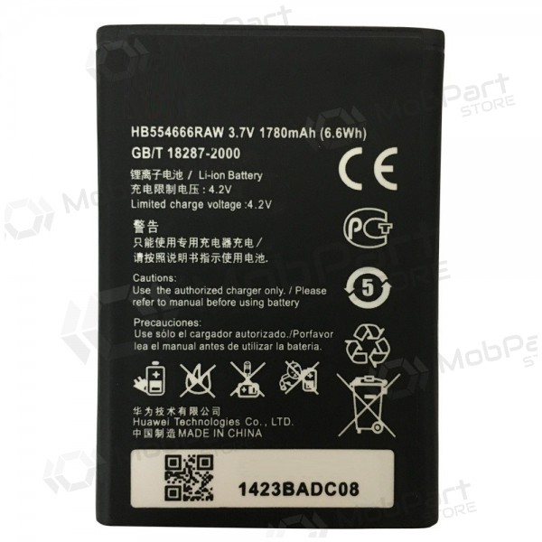 Huawei HB554666RAW for Modem E5375 / EC5377 / E5373 / E5356 / E5351 / E5330 / EC5377U-872 batteria / accumulatore (1500mAh) Huawei HB554666RAW for Modem E5375 / EC5377 / E5373 / E5356 / E5351 / E5330 / EC5377U-872 batteria / accumulatore (1500mAh)