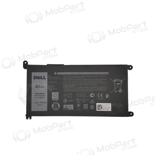 DELL YRDD6, 3500mAh batteria del computer portatile - PREMIUM DELL YRDD6, 3500mAh batteria del computer portatile - PREMIUM