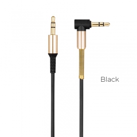 Audio adattatore Hoco UPA02 AUX 3,5mm į 3,5mm (nero)